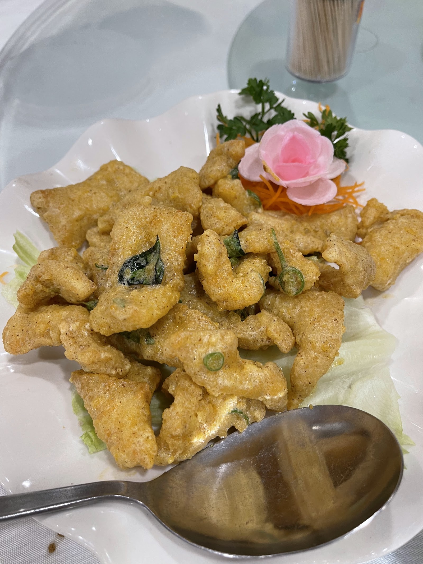 咸蛋酥炸老虎蝦 Salted Egg Yolk Crispy Fried Giant Tiger Prawn